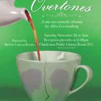 Theater poster for the Kanawha Players production of Overtones
